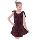 Abstract pattern geometric backgrounds   Kids  Tie Up Tunic Dress View1