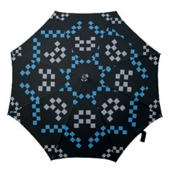 Abstract Pattern Geometric Backgrounds   Hook Handle Umbrellas (medium) by Eskimos