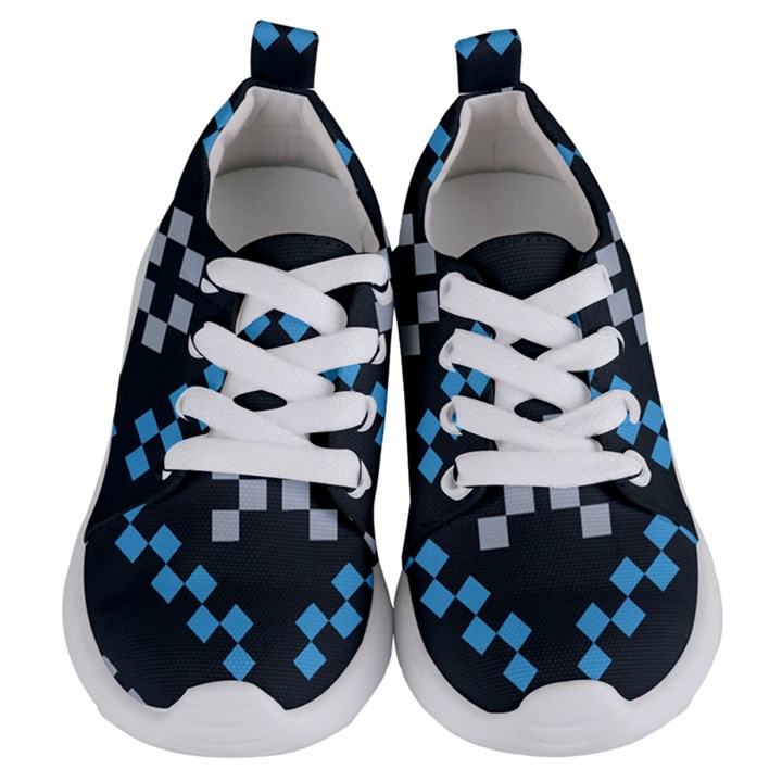 Abstract pattern geometric backgrounds   Kids  Lightweight Sports Shoes