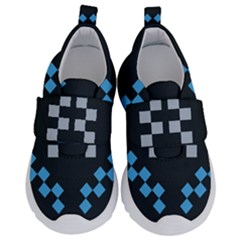 Abstract Pattern Geometric Backgrounds   Kids  Velcro No Lace Shoes by Eskimos