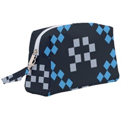 Abstract Pattern Geometric Backgrounds   Wristlet Pouch Bag (large) by Eskimos