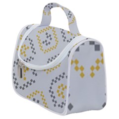 Abstract Pattern Geometric Backgrounds   Satchel Handbag by Eskimos