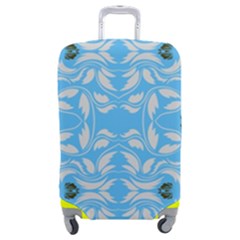 Folk Flowers Print Floral Pattern Ethnic Art Luggage Cover (medium) by Eskimos