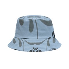 Folk Flowers Print Floral Pattern Ethnic Art Inside Out Bucket Hat by Eskimos