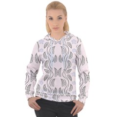 Folk Flowers Print Floral Pattern Ethnic Art Women s Overhead Hoodie by Eskimos