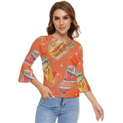 55 Bell Sleeve Top