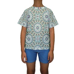 Mandala  Kids  Short Sleeve Swimwear