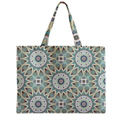 Mandala  Zipper Mini Tote Bag by zappwaits