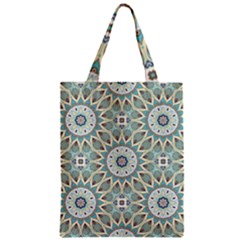 Mandala  Zipper Classic Tote Bag by zappwaits