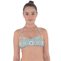 Mandala  Halter Bandeau Bikini Top by zappwaits