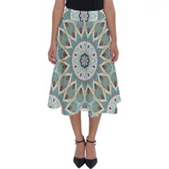 Mandala  Perfect Length Midi Skirt by zappwaits