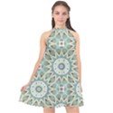 Mandala  Halter Neckline Chiffon Dress  View1