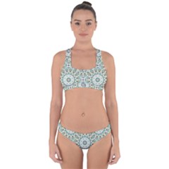 Mandala  Cross Back Hipster Bikini Set by zappwaits