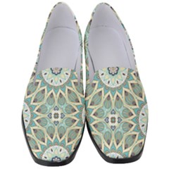 Mandala  Women s Classic Loafer Heels by zappwaits