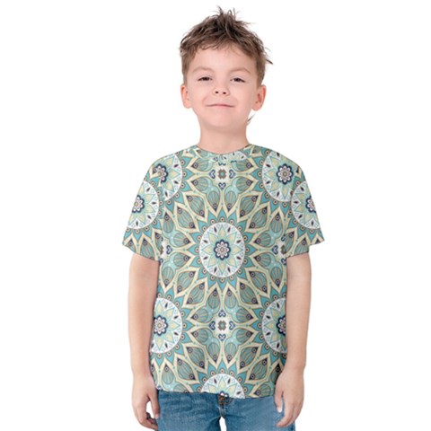 Mandala  Kids  Cotton Tee by zappwaits