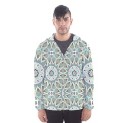 Mandala  Men s Hooded Windbreaker by zappwaits