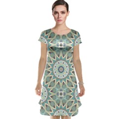 Mandala  Cap Sleeve Nightdress by zappwaits