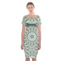 Mandala  Classic Short Sleeve Midi Dress View1