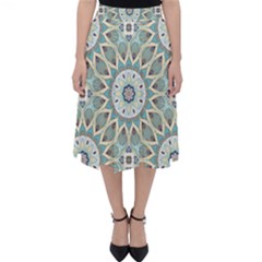 Mandala  Classic Midi Skirt by zappwaits