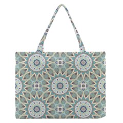 Mandala  Zipper Medium Tote Bag by zappwaits