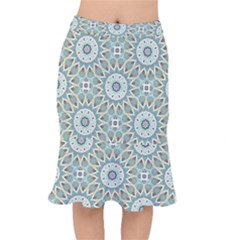 Mandala  Short Mermaid Skirt by zappwaits