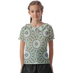 Mandala  Kids  Frill Chiffon Blouse