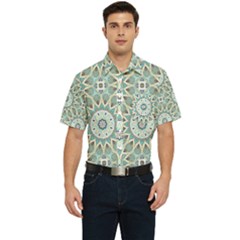 Mandala  Men s Short Sleeve Pocket Shirt  by zappwaits