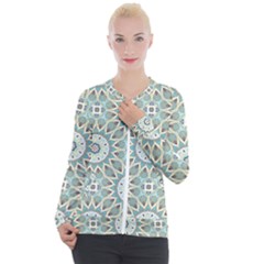 Mandala  Casual Zip Up Jacket by zappwaits