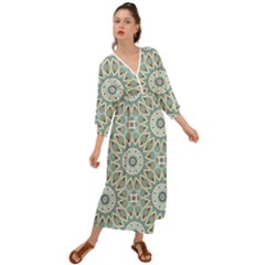 Mandala  Grecian Style  Maxi Dress by zappwaits