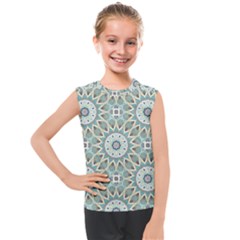 Mandala  Kids  Mesh Tank Top by zappwaits