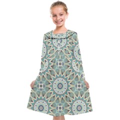 Mandala  Kids  Midi Sailor Dress by zappwaits