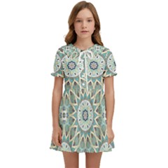 Mandala  Kids  Sweet Collar Dress