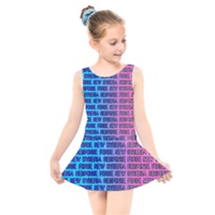 New Cyberia Response Force Kids  Skater Dress Swimsuit by WetdryvacsLair