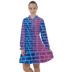 New Cyberia Response Force All Frills Chiffon Dress by WetdryvacsLair