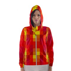 Pride Plaid Women s Hooded Windbreaker by WetdryvacsLair