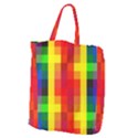 Pride Plaid Giant Grocery Tote View2