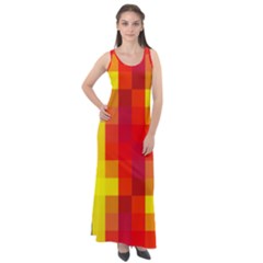 Pride Plaid Sleeveless Velour Maxi Dress by WetdryvacsLair