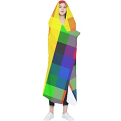 Pride Plaid Wearable Blanket by WetdryvacsLair