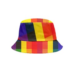 Pride Plaid Inside Out Bucket Hat (kids) by WetdryvacsLair