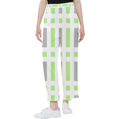 Agender Flag Plaid Women s Pants 