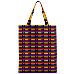 Double Black Diamond Pride Bar Zipper Classic Tote Bag by WetdryvacsLair