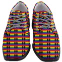 Double Black Diamond Pride Bar Women Heeled Oxford Shoes View1