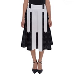 A Wordsearch For Our Times Perfect Length Midi Skirt by WetdryvacsLair