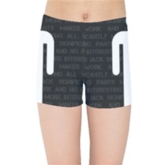 A Wordsearch For Our Times Kids  Sports Shorts by WetdryvacsLair