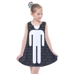 A Wordsearch For Our Times Kids  Summer Dress by WetdryvacsLair