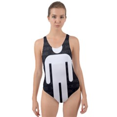 All Work And No Pants Makes Jack Significantly More Interesting Cut-out Back One Piece Swimsuit by WetdryvacsLair