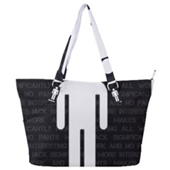 All Work And No Pants Makes Jack Significantly More Interesting Full Print Shoulder Bag by WetdryvacsLair