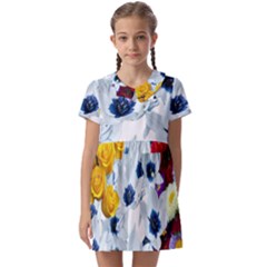 Backgrounderaser 20220502 021714655 Kids  Asymmetric Collar Dress by marthatravis1968