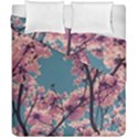 Colorful Floral Leaves Photo Duvet Cover Double Side (California King Size) View1