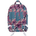 Colorful Floral Leaves Photo Classic Backpack View3